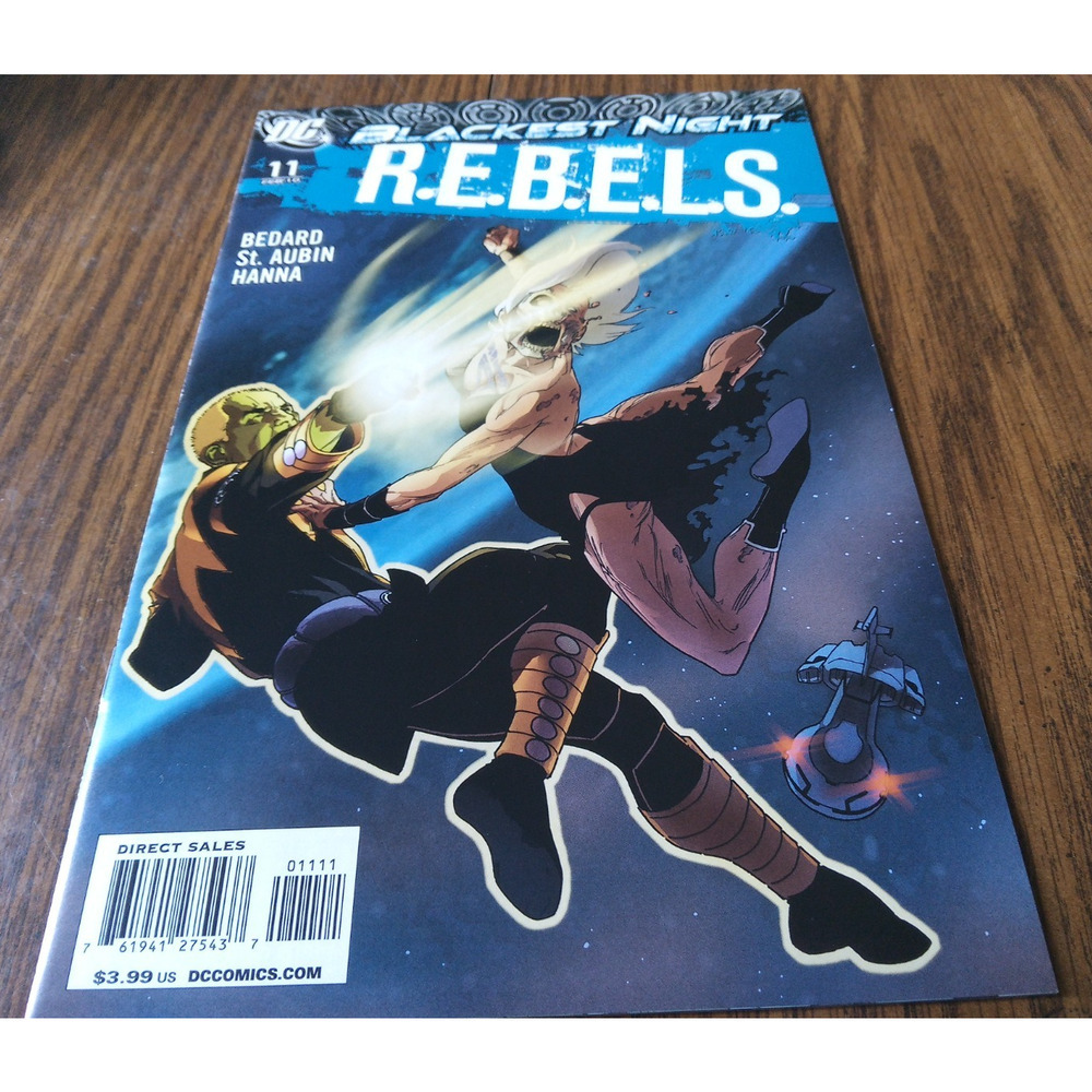 R.E.B.E.L.S. #11 (February 2010 DC Comics)